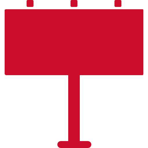 Producție publicitară pentru exterior